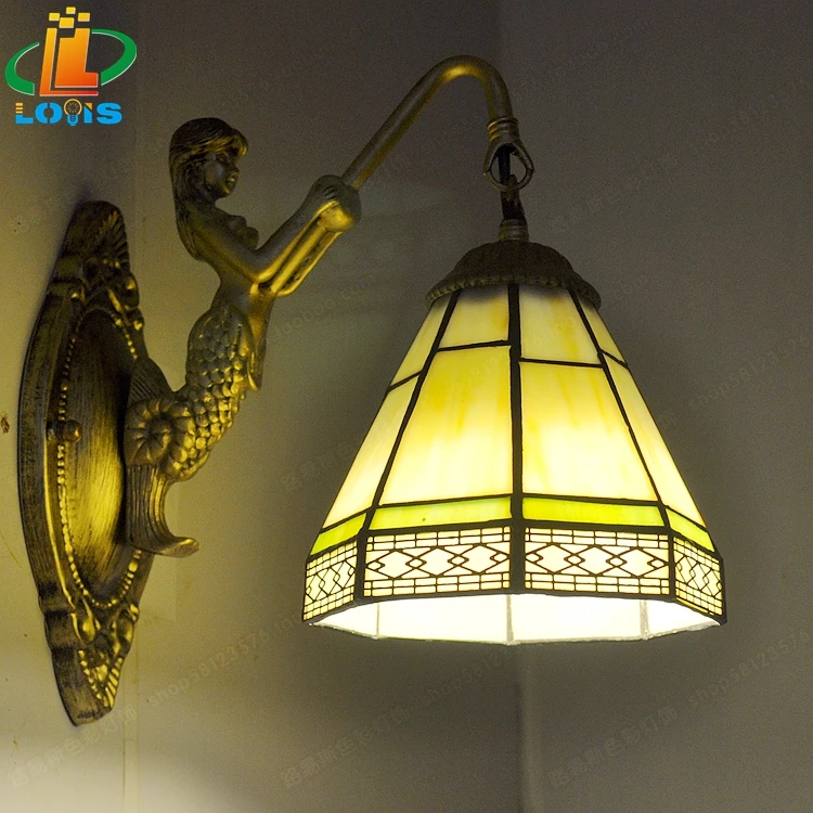 Настенные светильники Tiffanylamps в европейском стиле ретро ностальгические виде
