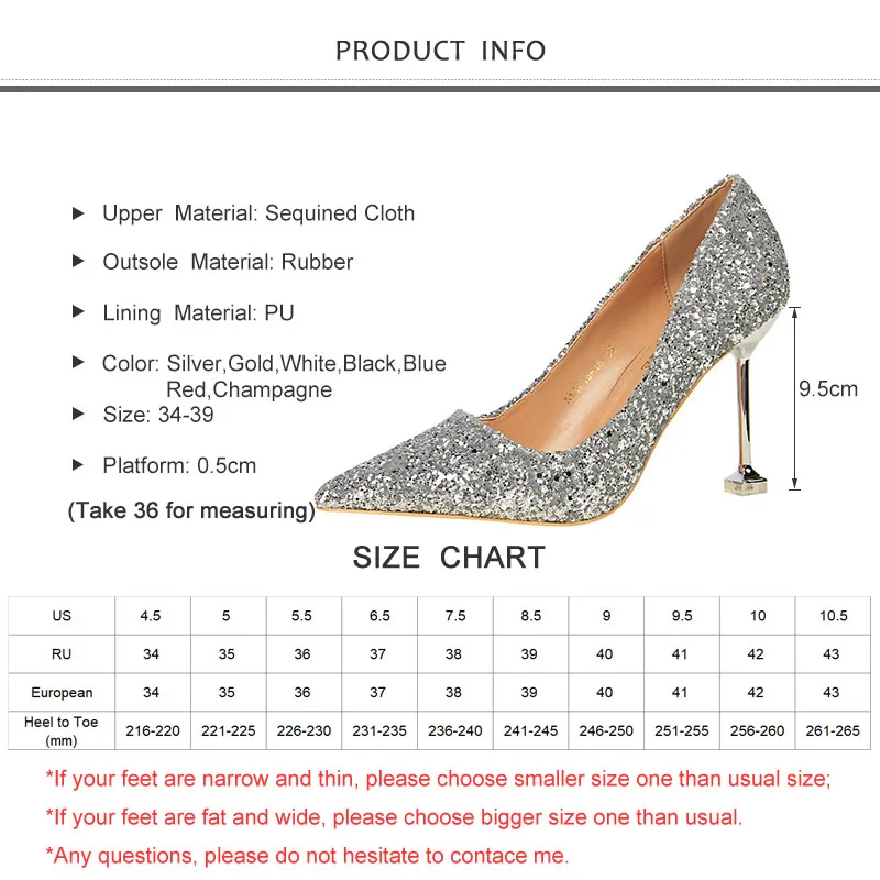 Женские свадебные туфли лодочки на высоком тонком каблуке с острым носком