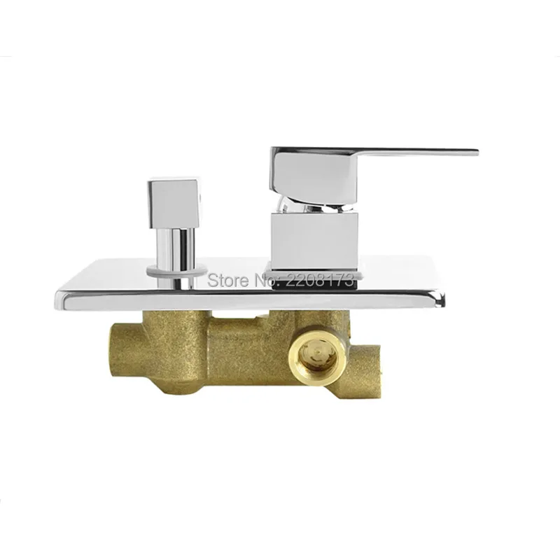 Smesiteli душ клапан хром Ванная комната термостатический настенный горячий