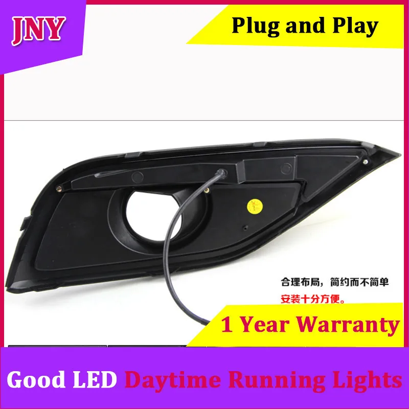 JNY For Honda CRV CR-V 2012-2014 DRL Driving Daytime Running Light with Turn signal fog lamp Relay Daylight car style | Автомобили и