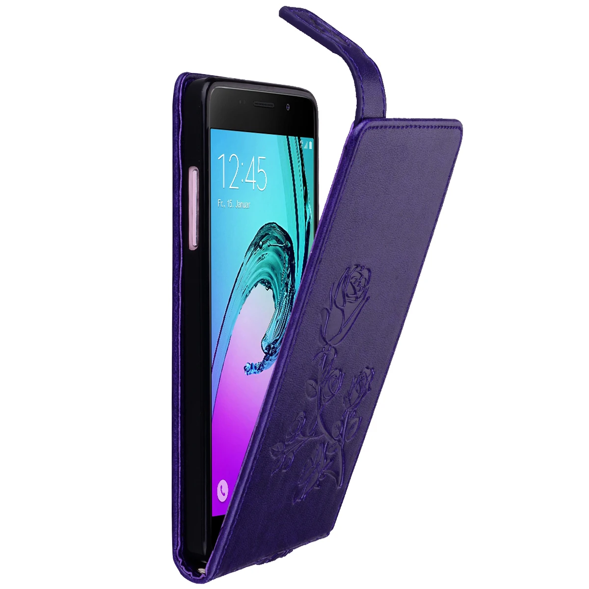 Чехол для телефона samsung Galaxy A5 2017 A520 A520F версии цветок Дизайн кожаный бумажник