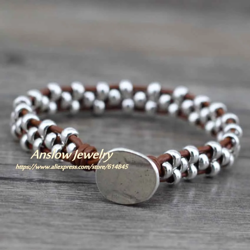 Новое поступление изделий Anslow безопасные бусины из цинкового сплава женские и