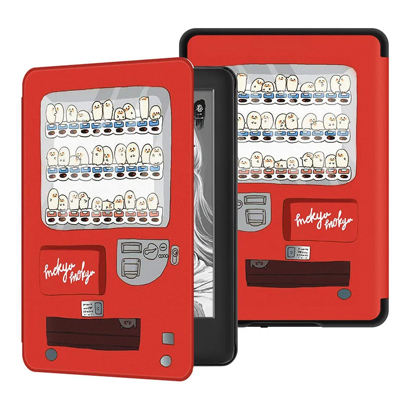 vending machine Чехол для Amazon полностью Kindle( выпуск) легкий из искусственной кожи смарт-чехол для Amazon Kindle 10th Gen E-Reader - Цвет: vending machine