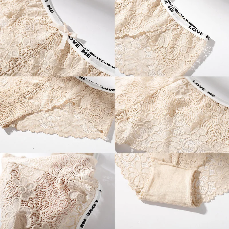 Женское нижнее белье мягкие сексуальные женские трусы прозрачные кружевные