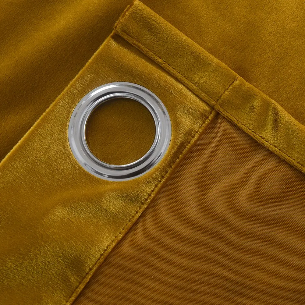 Занавески вельветовые однотонные для спальни гостиной затемняющие шторы