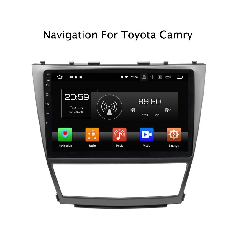 10 1 &quot4G ram 32G rom Восьмиядерный Android 9 0 автомобильный DVD gps для Toyota Camry 2006 2007 2008 2009 2012