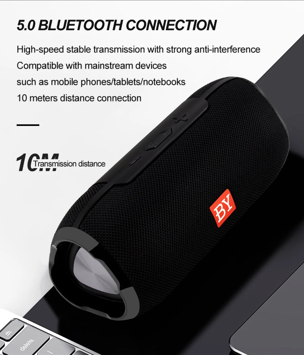 Беспроводной 5,0 Bluetooth динамик Саундбар портативный динамик сабвуфер громкий динамик 10 Вт система TF FM радио музыка объемный динамик s