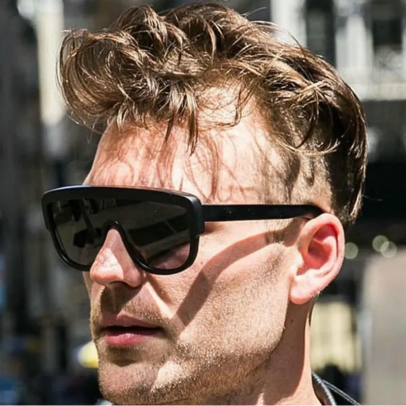 Mincl/модные женские и мужские негабаритных Солнцезащитные очки для женщин Для