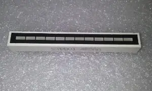 5 шт. x 12 сегментов 4 красных + 8 зеленых 7*58 мм цифровая светодиодная полоса дисплей светодиодные части 128074R8G STBD01-4R8GA