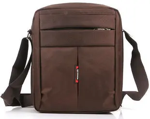 Vertical brown Натуральная оксфордская мужская сумка, корейская мода, повседневная, на плечо, сумка-мессенджер, простая, деловая, уличная сумка, горячая распродажа - Цвет: Vertical brown