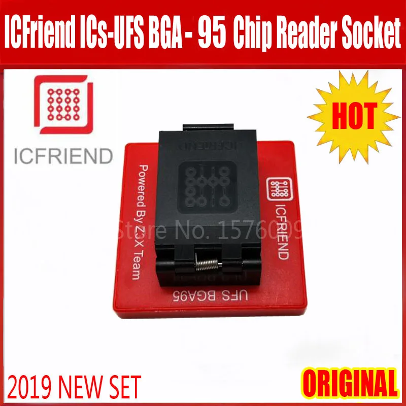 Новые оригинальные UFS разъем адаптера ICFriend ICs Bga 95 работает для 2 в 1 розетки или easy