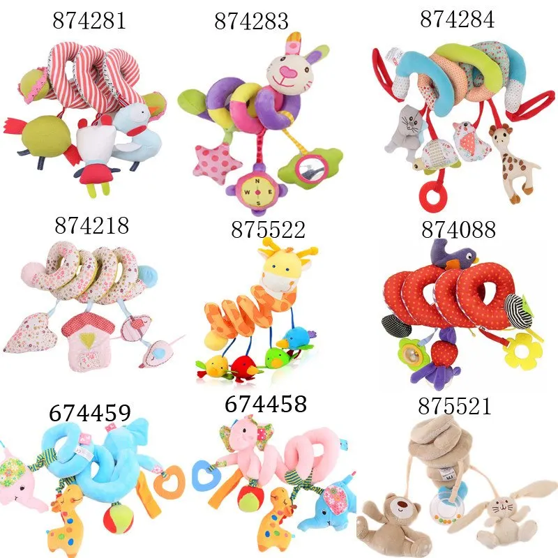 2017 новые игрушки для младенцев кроватка вращается вокруг кровати коляска