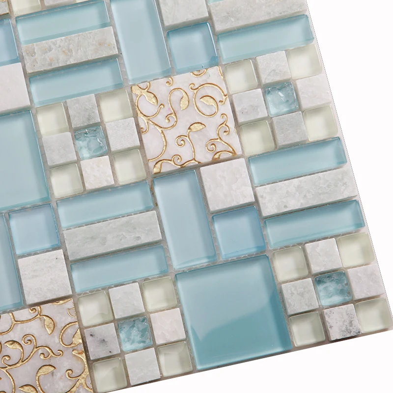 Мозаичная плитка из белого мрамора украшение для ванной гостиной кабинета