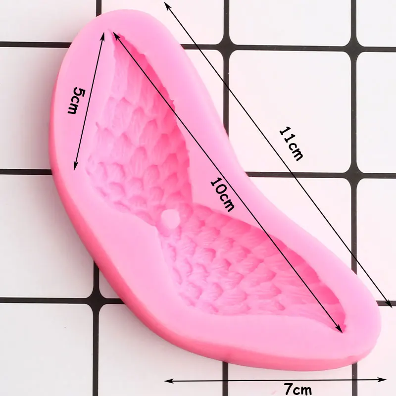 Angel Wings Silicone Mold Chocolate Baking Fondant Molds Cupcake DIY Cake Decorating Tools Aromatherapy Wax Clay Candle Moulds | Дом и сад
