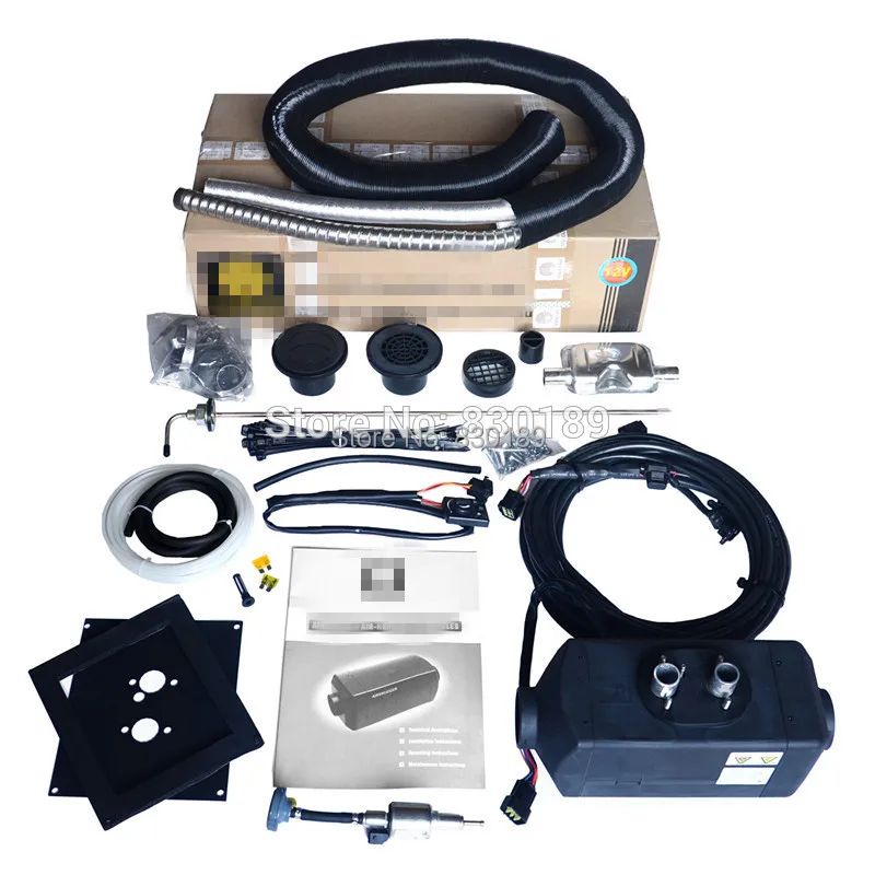 

(Remote + 2KW 12 V)Webasto air parking heater for truck, Boat, caravan, Rv & car petrol. Replace Webasto at2000 Eberspaecher d2!