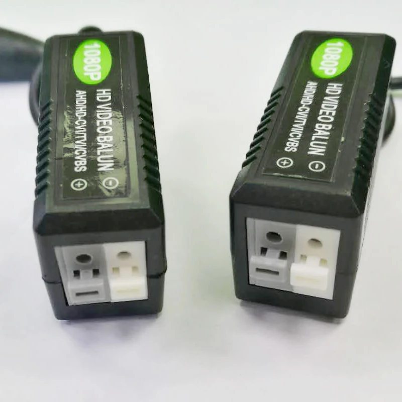 300M copper core overgild Passive twisted pair Video transmitter NVL-206P |