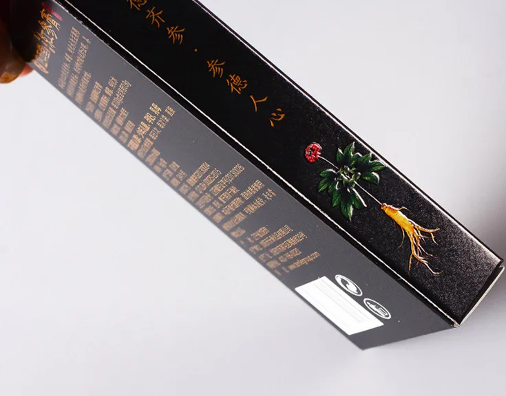 Индивидуальная складная картонная коробка устойчивая к УФ излучению для