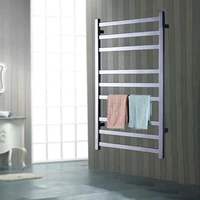 yijin hz 918 electric heated towel rack wall mounted style towel warmer rails 304 stainless steel towel dryer shelf for bath