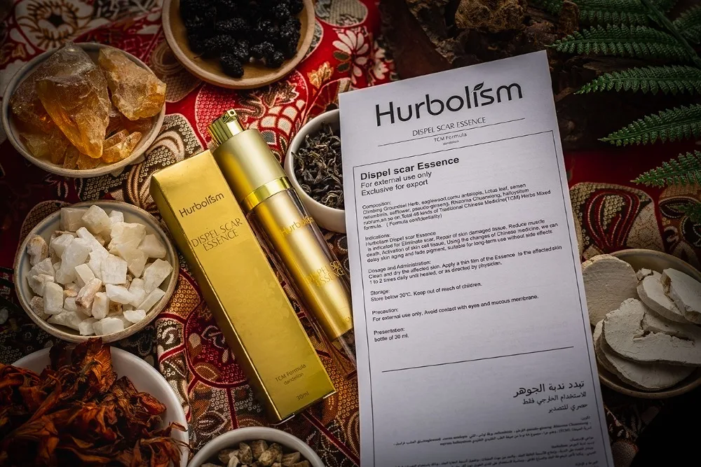Hurbolism развевает шрам сыворотки TCM формула Одуванчик активирует кожу держит