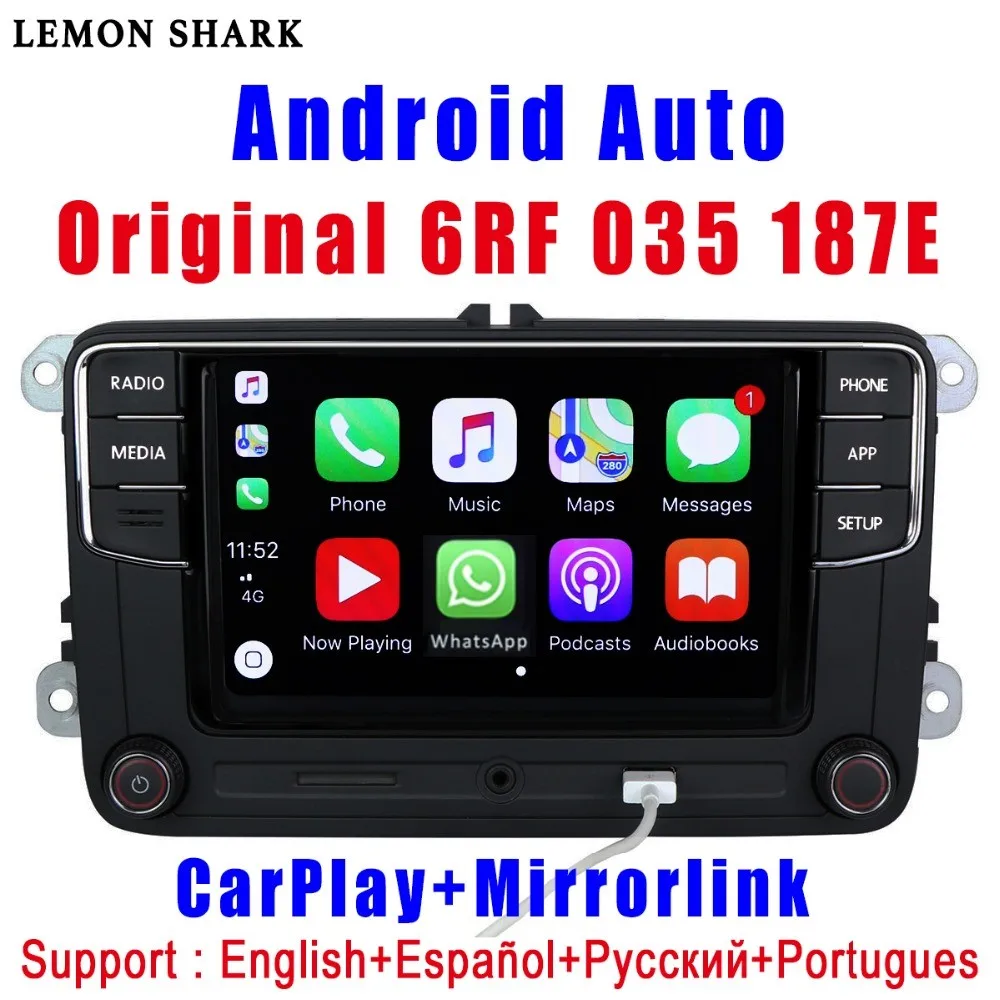 RCD330 Plus 2 din автомобильное радио RCD330G Carplay R340G Android Auto 6RF 035 187E для VW Golf 5 6 Jetta MK6 CC Tiguan Passat
