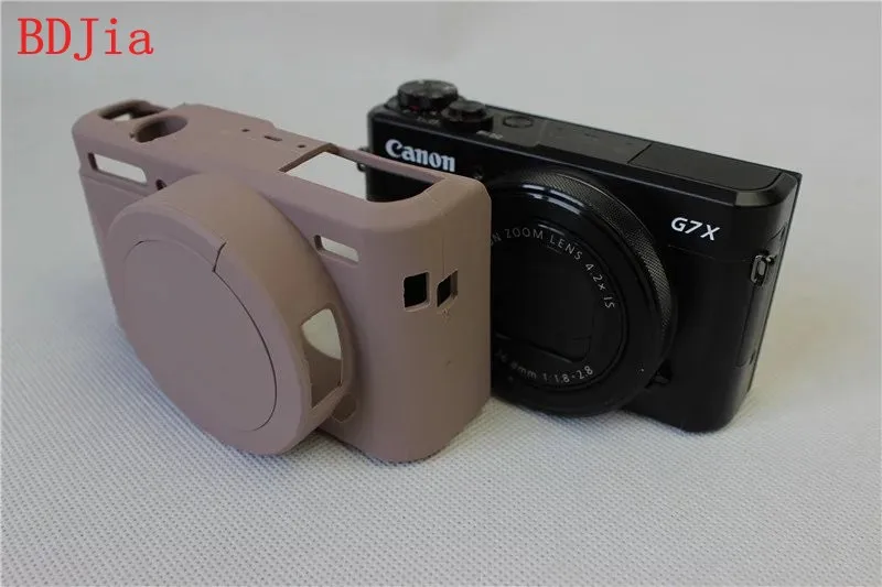 Лидер продаж силиконовый чехол для камеры чехол для Canon G7XII G7X markii в 4 цветах