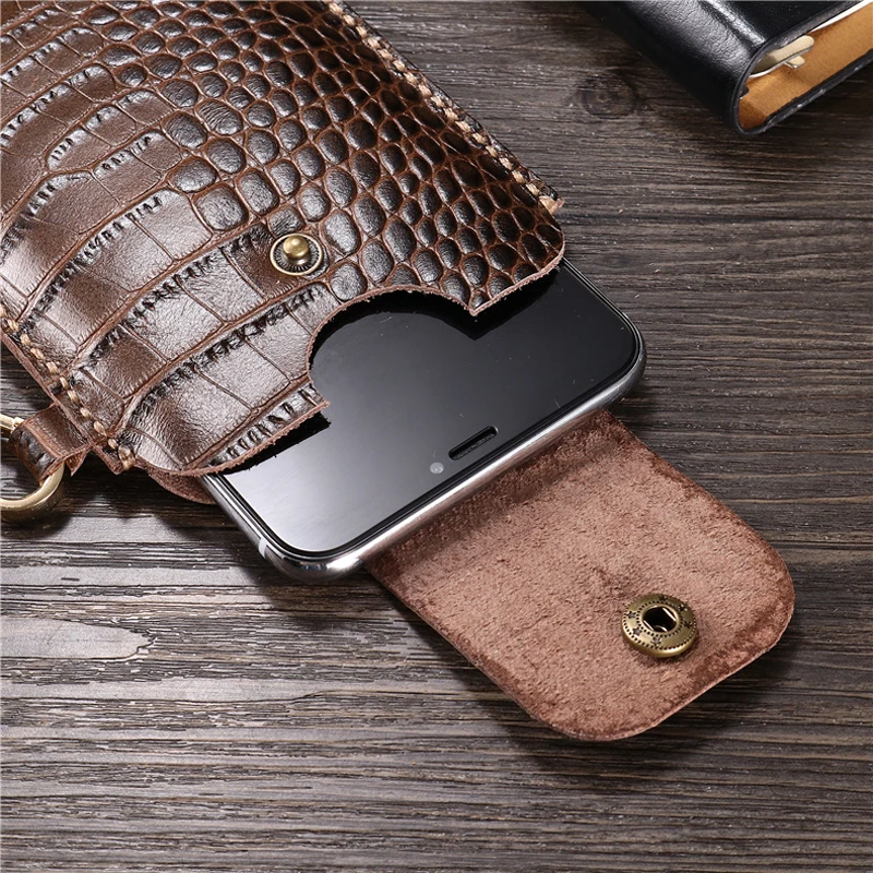Doogee S90 Pro наручный мужской чехол из натуральной кожи поясная сумка для мобильного