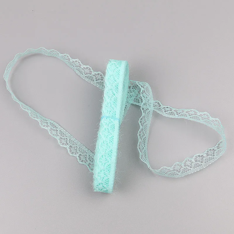 Mint Green 10 ярдов 14 мм широкая вышитая кружевная отделка Diy одежда свадебные Швейные аксессуары для художественного оформления кружевная лента для аппликации одежда ткань - Цвет: Mint Green