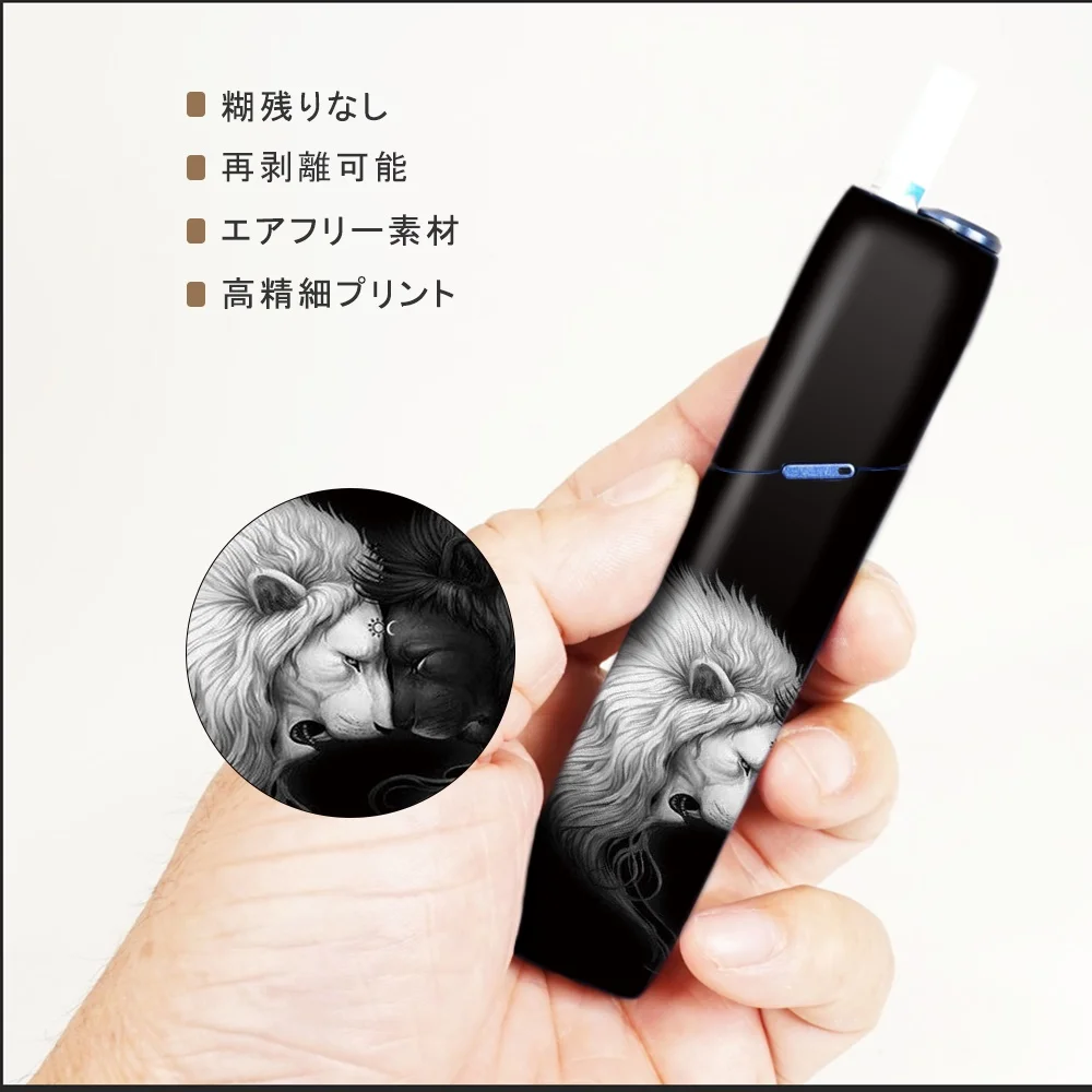SHIODOKI IQOS3 мультикожа наклейка для мульти 2.5D трехмерная сенсорная наклейка-темное животное-10% скидка на 3 штуки