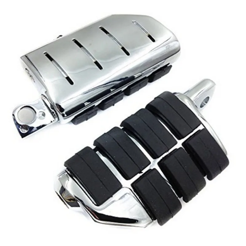 Мотоцикл левая+ правая Подножка для Harley Softail Dyna прогулочный круизер Чоппер улица Glide Road King Electra Glide