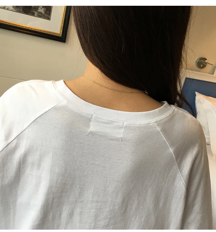 319 новая футболка беременности и родам летняя одежда в Корейском стиле для