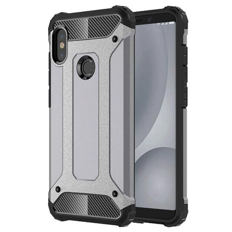 Противоударный чехол для Xiaomi Redmi Note 5 Pro Note5Pro жесткий силиконовый армированный