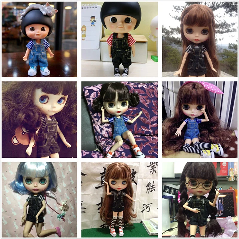 Blyth Кукла Одежда для кукол Azone 1/6 кукольные джинсы брюки аксессуары футболок|doll