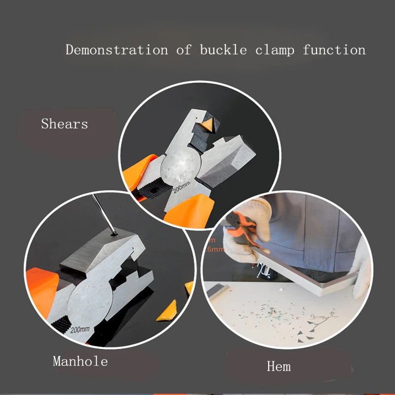 Кромкообжимные плоскогубцы 90 градусов прямоугольные деревообрабатывающие