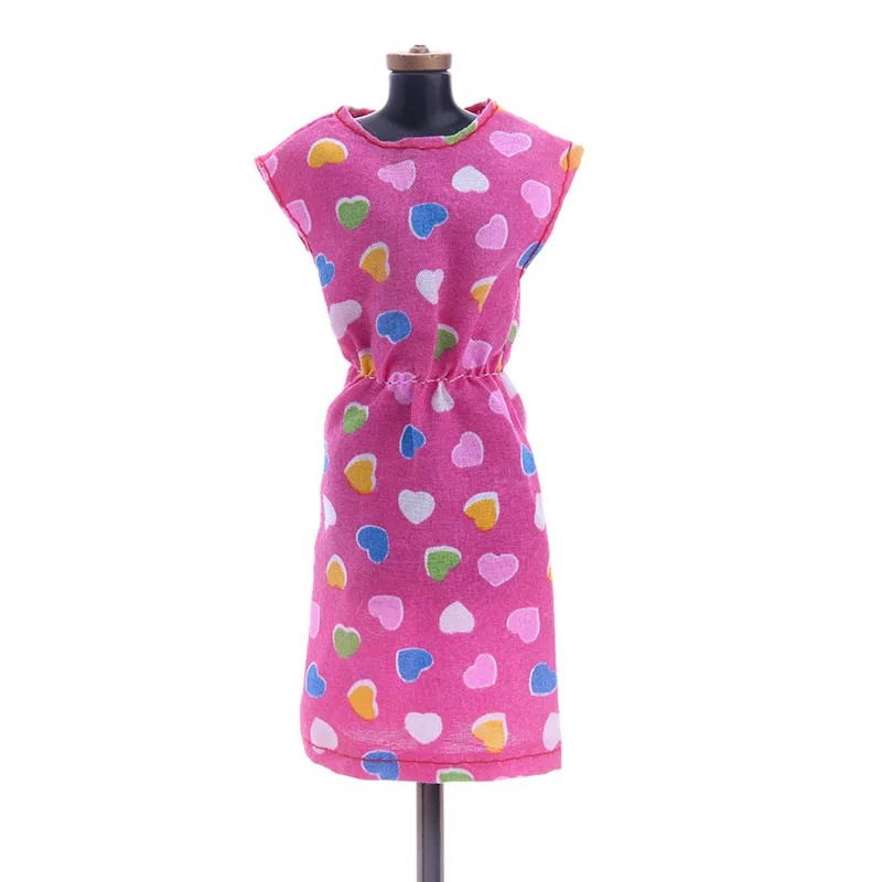 Горячая Распродажа 1/6 Одежда для куклы 10 цветов платье ручной работы блузка