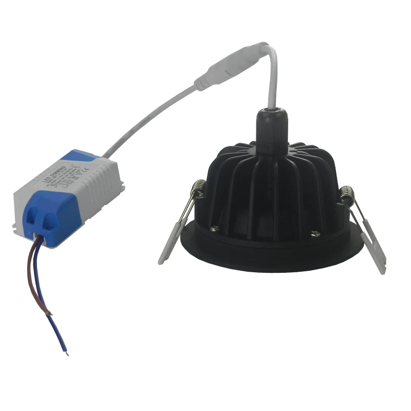 Водонепроницаемый светодиодный светильник 9 Вт регулируемый белый теплый