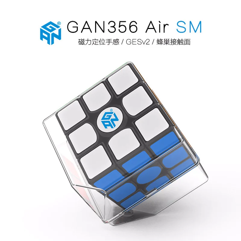 Магнитный магический куб GAN 356 AIR SM 3x3x3 магнитный скоростной Профессиональный пазл