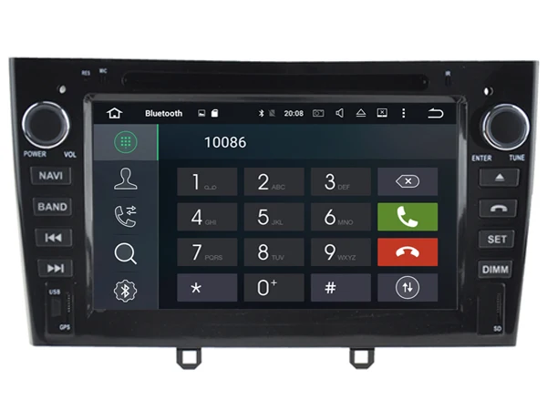 Ips экран Android 8 0 автомобильный Dvd Navi плеер для PEUGEOT 408 2010 2011 gps авто стерео аудио