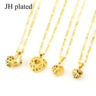 JHplated четыре дизайна модные ювелирные изделия подвеска ожерелье Золотая Аравия Африка для женщиндевочек лучшие подарки любовь и деньги сумка дизайн
