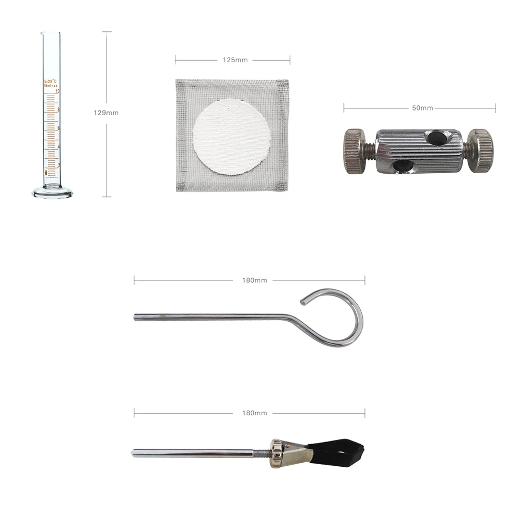 11 шт. небольшая лабораторная Стекло экстракции эфирного масла дистилляционный