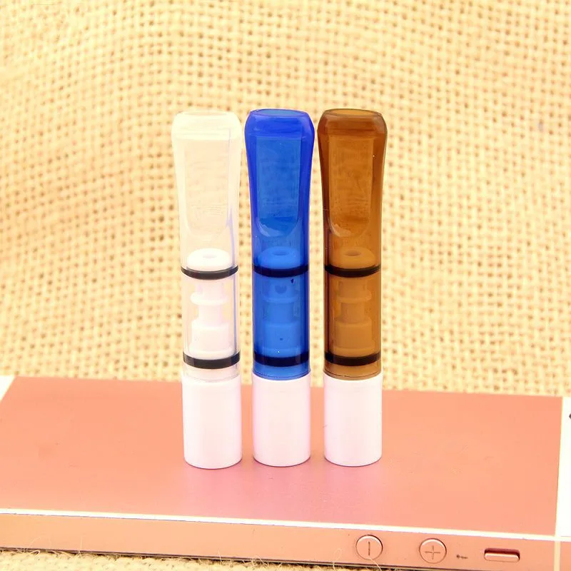 

2018 New Cigarette Holder 20 Pcs Food Grade Acrylic Filters For Smoking Cigar Holder Can Recycled Healthy Cigarette Accessories