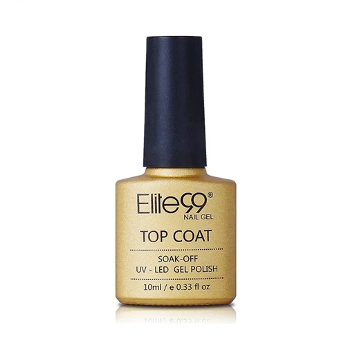 Top Coat Elite99, 10 мл, зеленый цвет, серия, Гель-лак для ногтей, долговечный Гель-лак для ногтей, вылечивается с УФ-лампой, светодиодный лак для ногтей, Гель-лак - Цвет: Top Coat