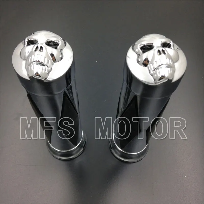 Мотоциклетная ручка для Honda Shadow Magna VTX 1300 1800 Goldwing GL 1200 1500 Skull Diamon|motorcycle hand grip|motorcycle