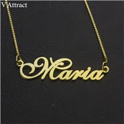 V привлечь серебряные колье Femme Нержавеющая сталь цепи Collier розового золота розы себе Цепочки и ожерелья Для женщин jewelry Макси колье
