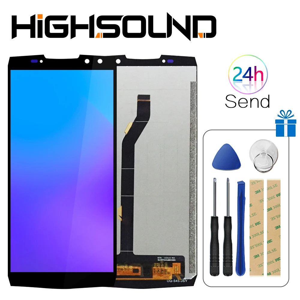 Для Oukitel K10 ЖК дисплей + сенсорный экран дигитайзер в сборе ремонтные детали
