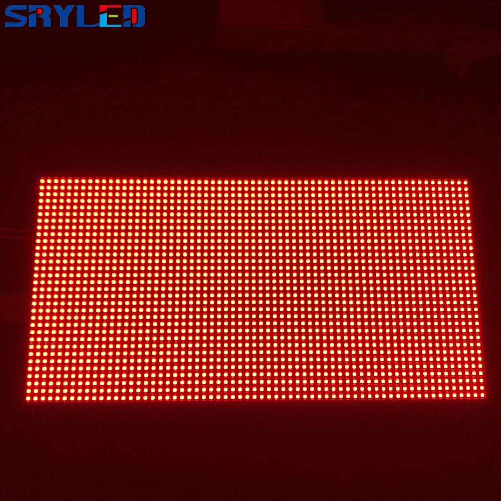 64x32 светодиодная матрица для помещений SMD3528 P5 Светодиодная панель 320x160 мм