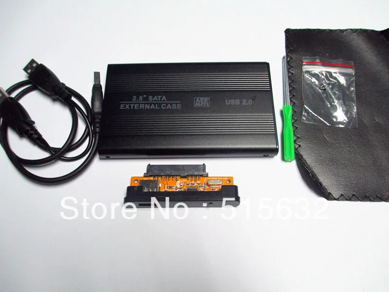 USB 2 0 SATA 5 &quotHD HDD корпус жесткого диска Внешний чехол для ноутбука|drive enclosure|hard disk drive