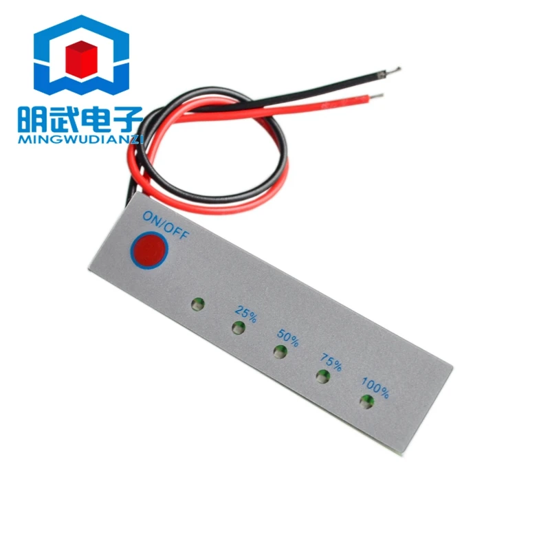 Панель для проверки емкости литиевой батареи 12 В индикатор