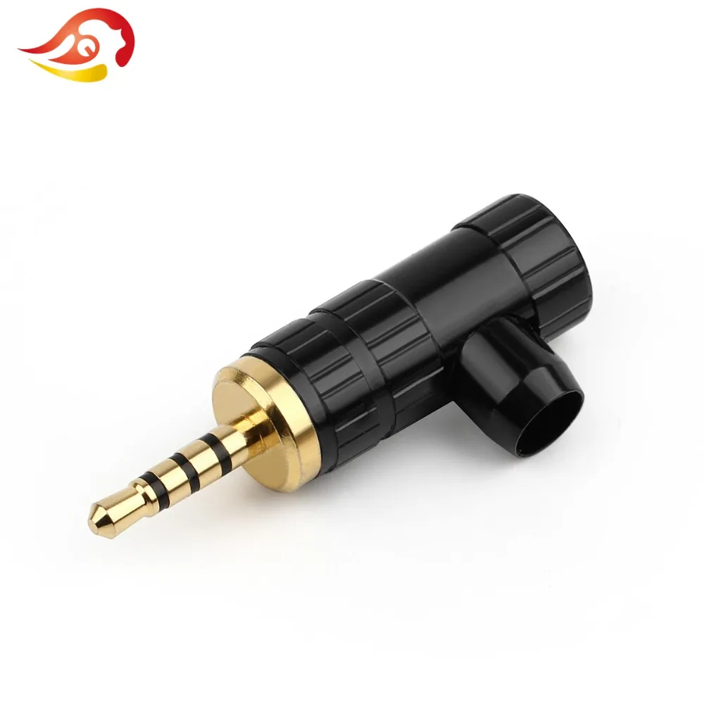 QYFANG 2.5mm Stereo 4 Poles Audio Jack Earphone Male Plug Adapter Pin For NW-WM1Z/A Player HiFi Headphone Solder Wire Connector