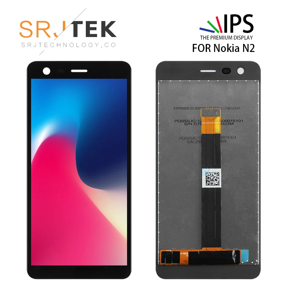 

ЖК-дисплей 5,0 "для Nokia 2 N2 TA-1029 TA-1035, сенсорный экран, дигитайзер, сенсорный экран, дигитайзер, запасные части