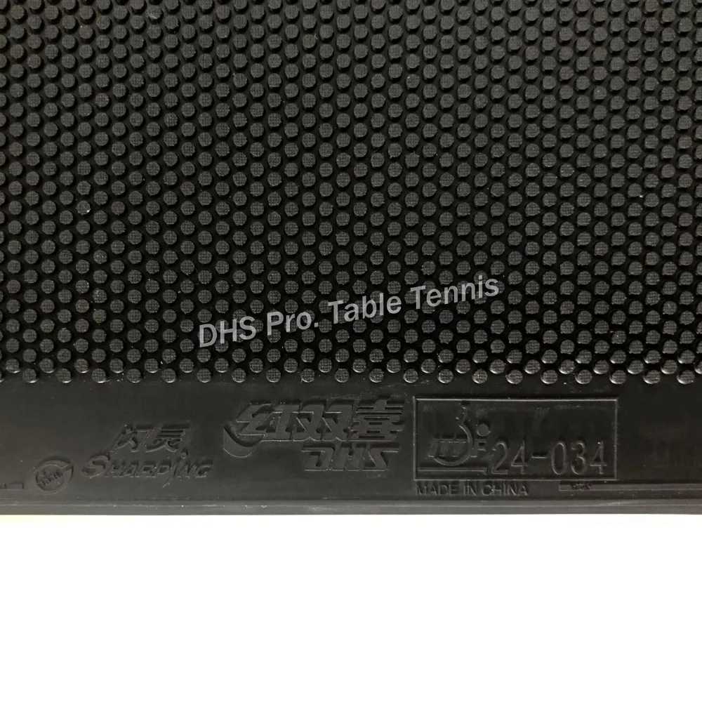 Оригинальная резиновая ракетка для настольного тенниса DHS Спортивная из сырой